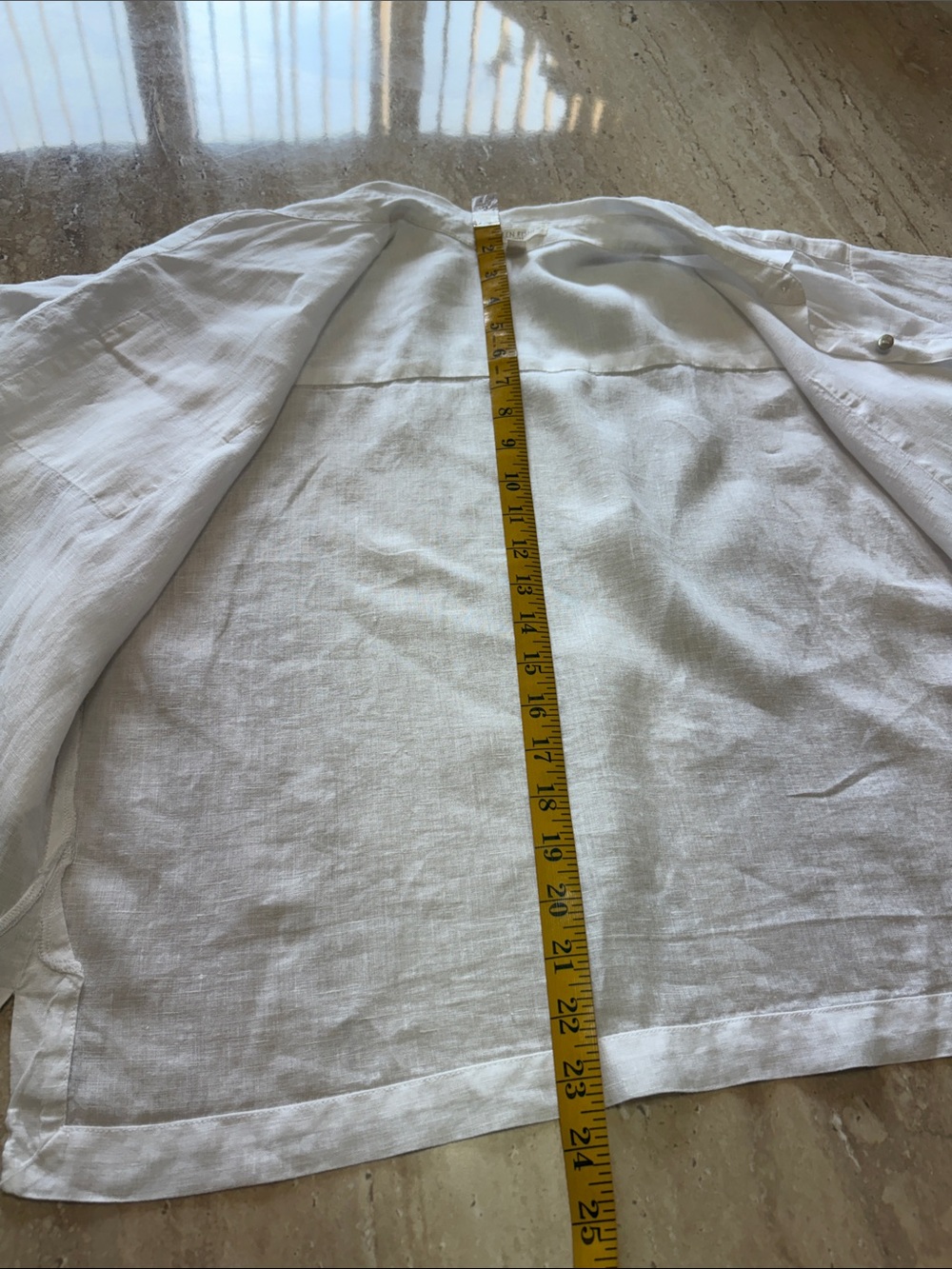 Beautiful organic linen 2 piece pants suit. - Picture 7 of 12
